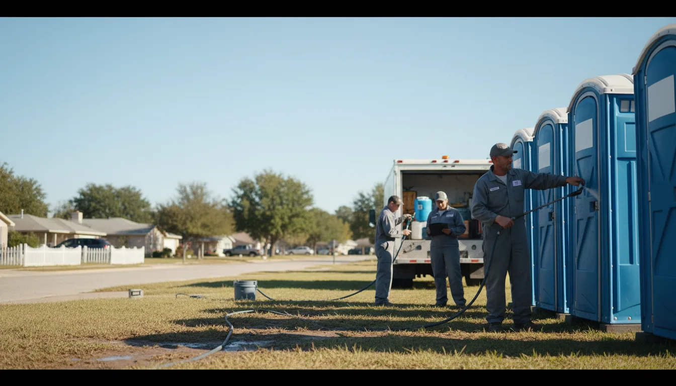 Long-Term Portable Toilet Rental in Chesterfield, IL near me